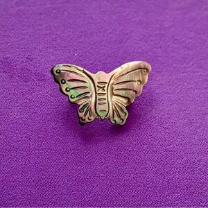 Iridescent Butterfly Brooch